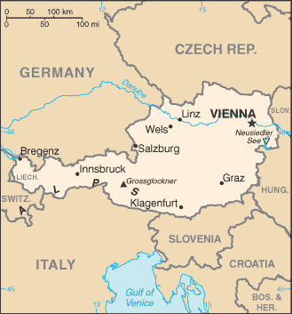 Austrian Embassy Map