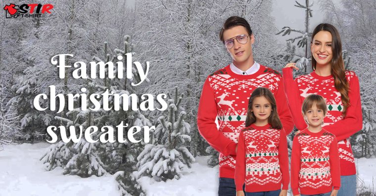 Family Christmas  Sweater StirTshirt