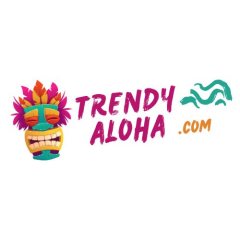 Trendy Aloha Black Hawaiian Shirt