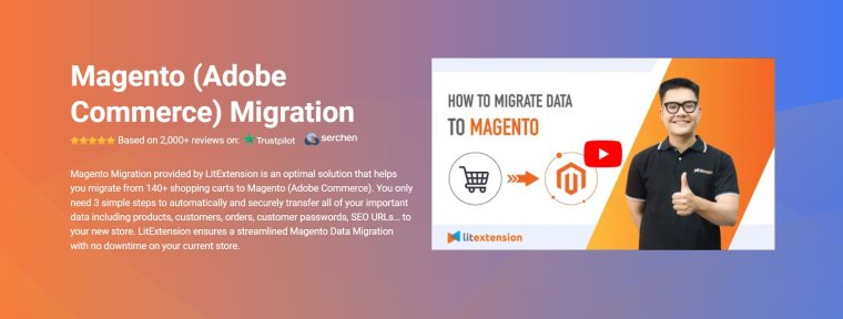 Magento 2 Migration LitExtension