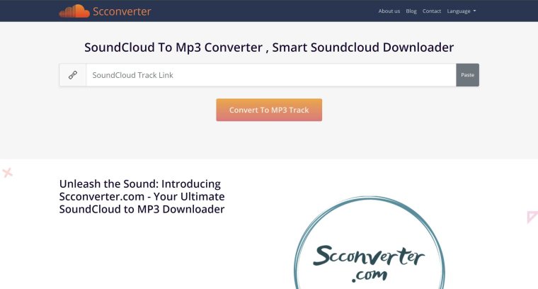 Soundcloud To Mp3 Scconvertercom