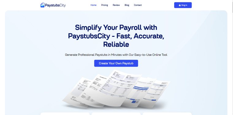 PayStubs City